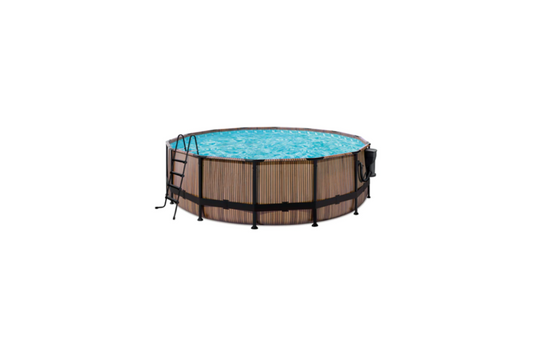 Oasis Round Outdoor Above Ground Swimming Pool